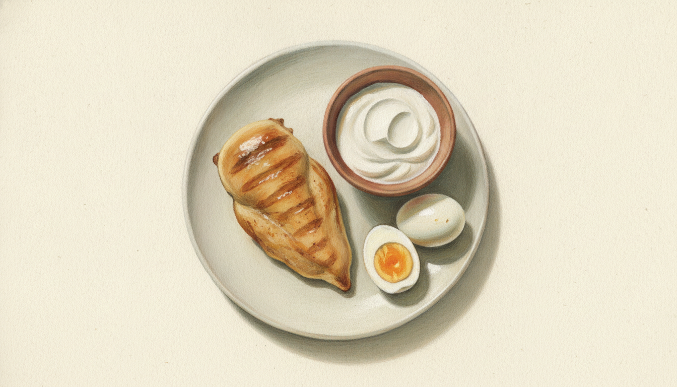 Illustration for How much protein should I eat to lose weight?