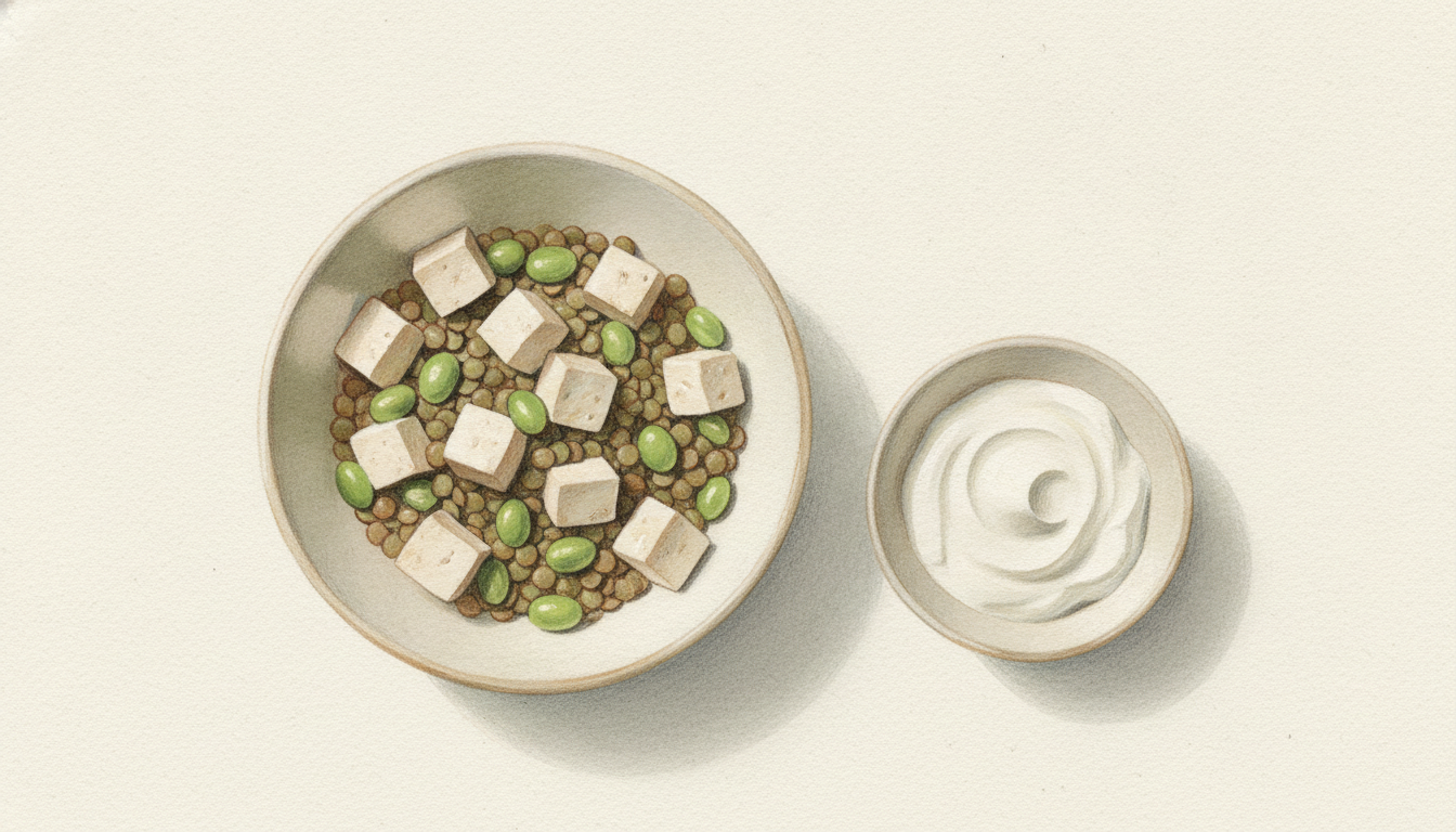 Illustration for How do I get enough protein as a vegetarian?